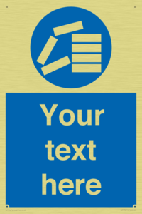 Custom Stack Correctly Sign